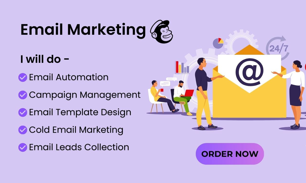Setup SMTP, Cold Email & Leads, Klaviyo & Mailchimp Email Campaigns